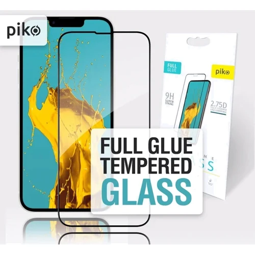 Захисне скло для iPhone Piko Tempered Glass Full Glue Black для iPhone 16e: Тип захисту екрана на екран