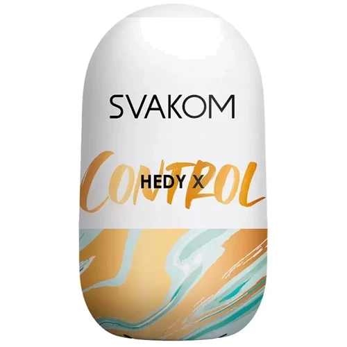 Мастурбатор-яйцо Svakom Hedy X Masturbator Control (белый)