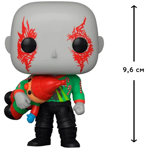 Игровая фигурка Funko Pop! серии Стражи галактики: Holiday Special – Дракс (64330): Серия Marvel