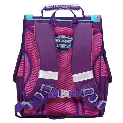 Ранец CLASS 9802 Fairy Glam, 34x27x14см: Корпус рюкзака Каркасный