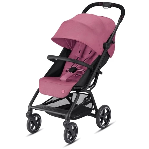 Прогулочная коляска Cybex Eezy S 2 Plus Magnolia Pink purple, с бампером, фуксия (520001713)