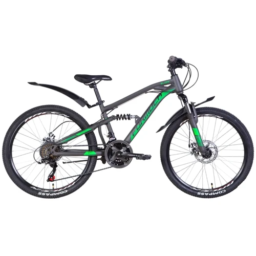 Велосипед 24" Formula BLAZE AM2 DD 2022 (темно-серый (м))