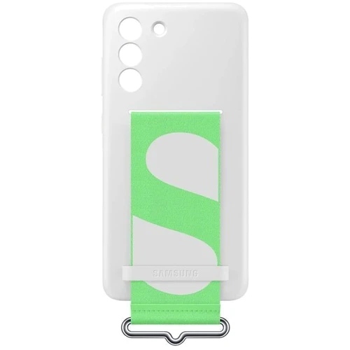 Аксессуар для смартфона Samsung Silicone Cover with Strap White (EF-GG990TWEGRU) for Samsung G990 Galaxy S21 FE