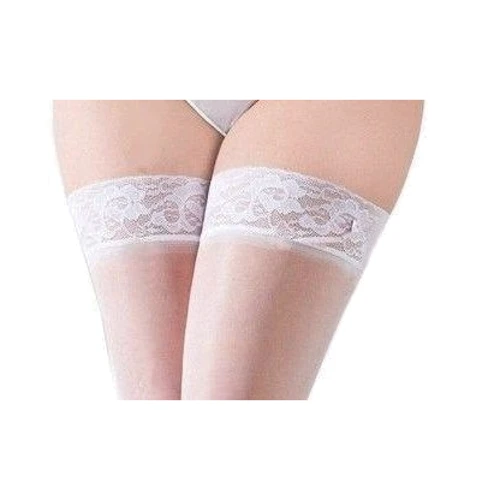 Чулки SoftLine - Stockings 5514 (XXXL, white)