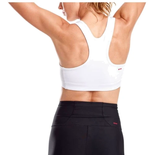Спортивный топ Saucony Skyrocket Bra SAW800302-WH 40 белый: Состав Полиэстер