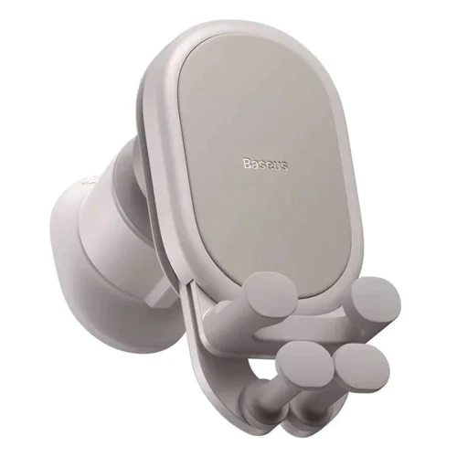 Держатель Baseus Car Holder Air Vent Stable Gravitational Pro 15W Creamy White (SUWX030002): Совместимость универсальный, Apple