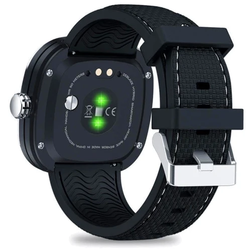 Смарт-часы Zeblaze HYBRID 2 Black: Материал корпуса металл