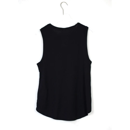 Майка H&M 4294183 XS черная: Состав Вискоза