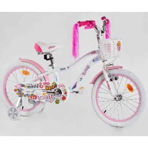 Велосипед Corso Sweety SW-18549 / 185493 (бело-розовый): Материал рамы алюминиевый сплав