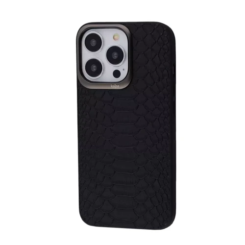 Чохол для iPhone Kajsa Snake Pattern Black для iPhone 13 Pro Max