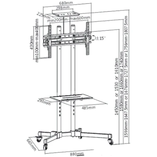 Підставка для ТБ iTech T1028B