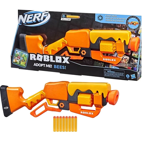 Бластер Nerf Roblox Adopt Me: Bees (F2486): Матеріал пластик