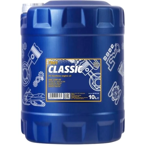 Моторное масло Mannol Classic 10W-40 10л (MN7501-10)