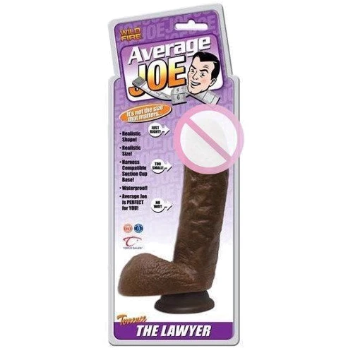 Фаллоимитатор Average Joe The Lawyer, Terrence, 15.2x4 см