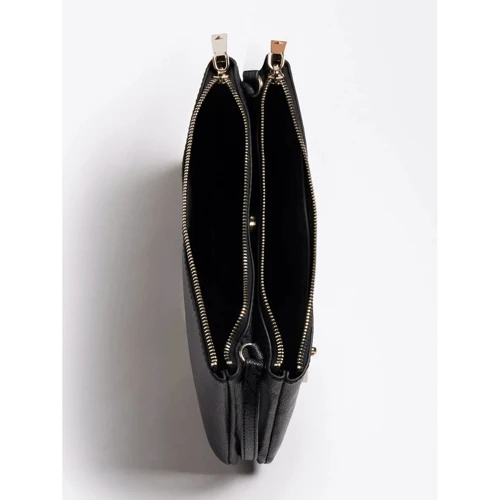 Женская сумка кросс боди Guess Naya Double Zip Crossbody темно-серая (HWBL7881700-COA): Страна производитель США