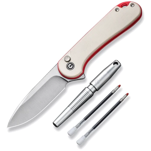 Нож Комплект Civivi StellarQuill Pen & Button Lock Elementum II Knife Combo Gift Pack C23049 (C23049)