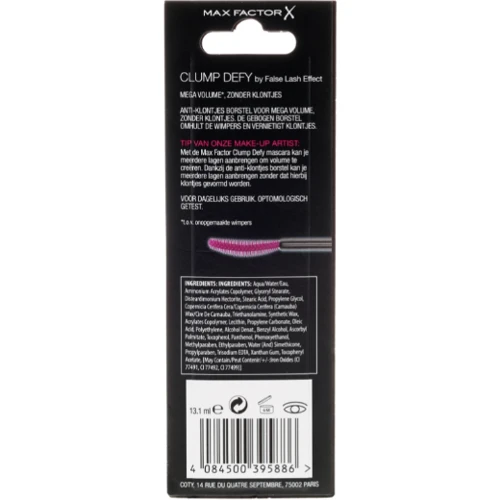 Max Factor False Lash Effect Clump Defy Mascara Black Тушь для ресниц 13.1 ml фото 5