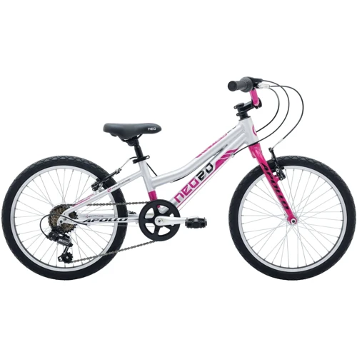 Велосипед 20" Apollo NEO 6s girls розовый/черный (SKD-34-55)