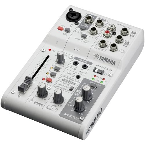 Аудиоинтерфейс YAMAHA AG03MK2 (White)