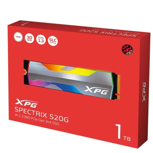 ADATA SPECTRIX S20G 1 TB (ASPECTRIXS20G-1T-C): Форм-фактор M.2 (2280)