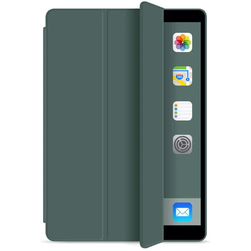 Аксесуар для iPad BeCover Case Book Soft TPU Tri Fold Dark Green (706721) for iPad mini 6 2021: Колір зелений