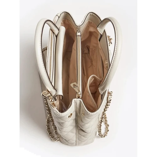 Женская сумка тоут Guess Illy Society Satchel светло-серая (HWVG7970060-GRY): Страна производитель Вьетнам