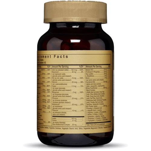 Solgar Formula VM-2000 Multinutrient Formula Солгар Мультивитамины 90 таблеток: Тип Мультивитамины