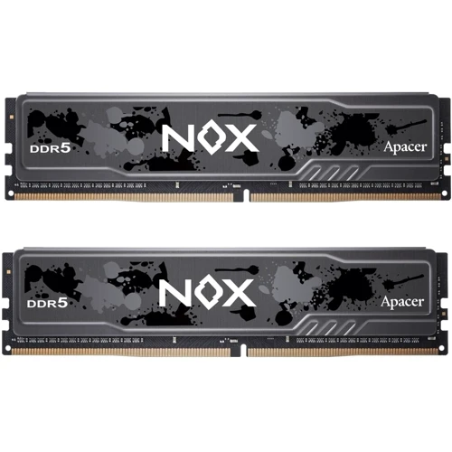 Apacer 32 GB (2x16GB) DDR5 5600 MHz Nox Black (AH5U32G56C522MBAA-2) UA