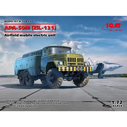 Модель ICM Аеродромний пересувний електроагрегат АПА-50М (ЗІЛ-131) (ICM72815)