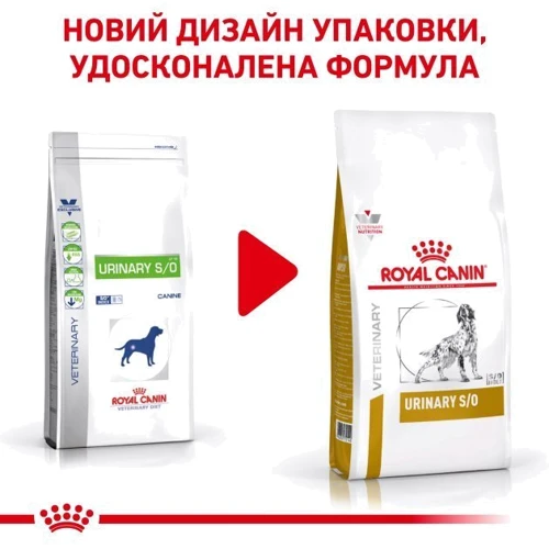 Сухий корм для собак Royal Canin Urinary S/O Dog при захворюваннях сечовивідних шляхів 2 кг (39130201): Тип Сухой корм