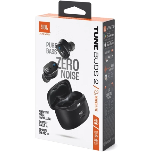 Наушники JBL Tune Buds 2 Black (JBLTBUDS2BLK) UA