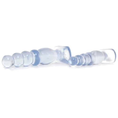 Набор анальных пробок Doc Johnson Anal Delight Trainer Kit, 2 шт, прозрачный