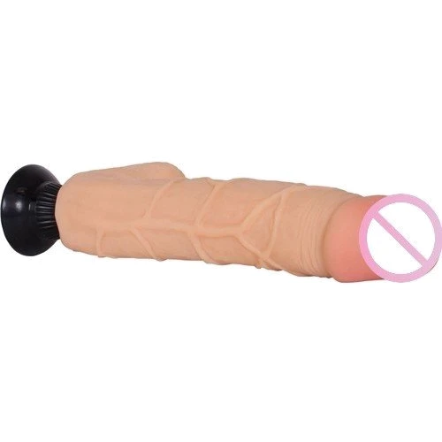 Вибратор Real Feel Deluxe №11, 24,1x6.4 см, телесный