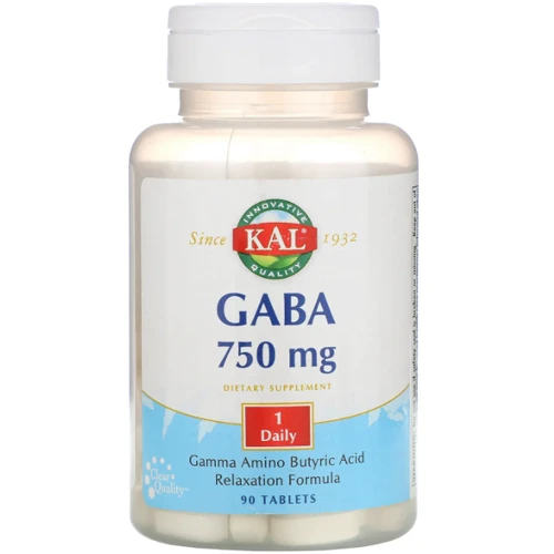 KAL Gaba Гамма-аміномасляна кислота 750 мг 90 таблеток