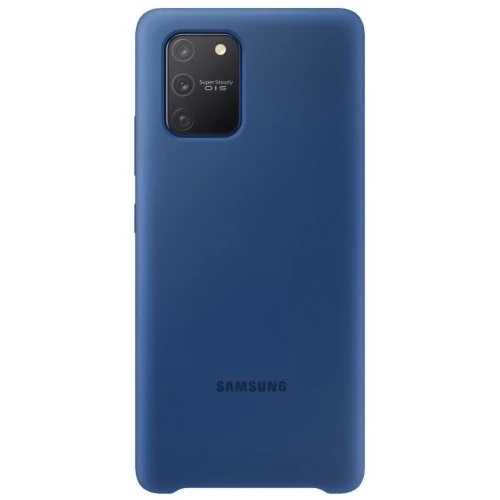 

Samsung Silicone Cover Blue (EF-PG770TLEGRU) for Samsung G770 Galaxy S10 Lite