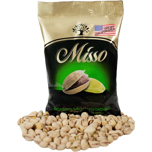 Фисташка жареная соленая Misso 450 г (4820232570333)
