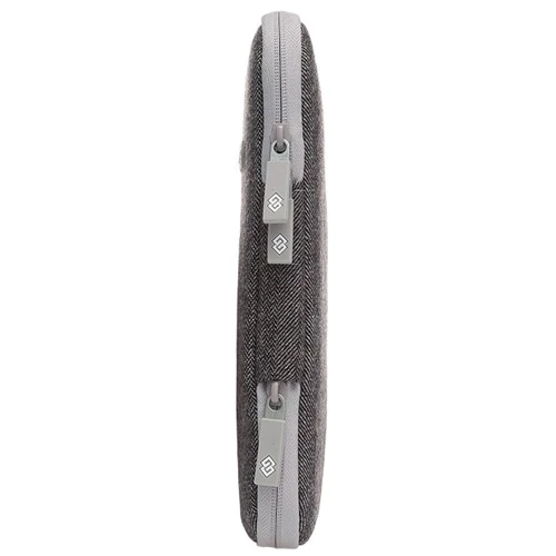 Сумка для ноутбука WIWU 11.6" London Woolen Classic Sleeve Grey (GM1705MB11.6)  фото 4