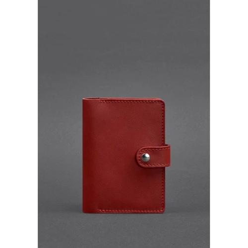Обложка для паспорта BlankNote 3.0 красная (BN-OP-3-red): Пол Унисекс