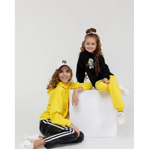 Худи ISSA PLUS CD-422 128 черное: Возраст 7 - 10 лет
