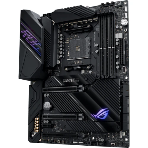 ASUS ROG CROSSHAIR VIII DARK HERO: Оперативная память 4xDDR4 5100, до 128 ГБ