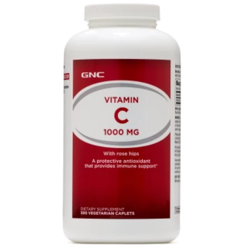GNC Vitamin C 1000 mg with Rose Hips Вітамін С 500 таблеток