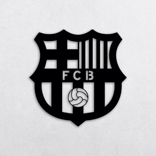 Настенный декор Деревянное панно Wortex Woods FC Barcelona 40x40 (WALL51003-40x40)