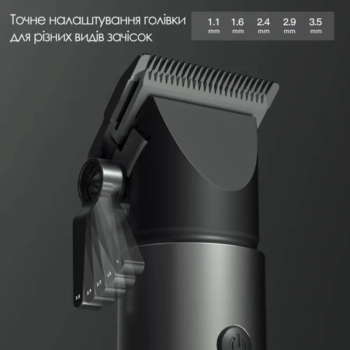 Машинка для стрижки Xiaomi Riwa RE-6510: Время работы от аккумулятора 150 минут