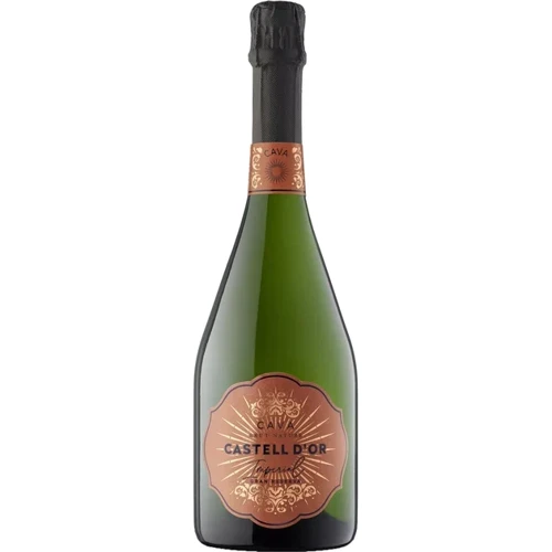 Вино игристое Castell d’Or Cava D.O. Brut Nature Gran Reserva 2018 белый брют натюр 0.75 л (8437008500935)