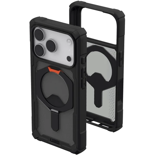 Чехол для iPhone Urban Armor Gear UAG Plasma XTE MagSafe Black/Pop Orange (114527114097) for iPhone 17 Pro