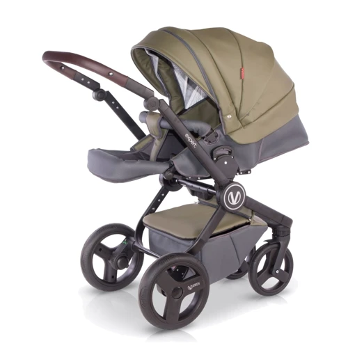 Універсальна коляска 2 в 1 Verdi Expert 05 olive: Можливість встановлення люльки є