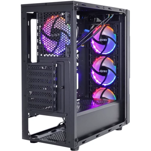 Корпус QUBE Strike Black (STRIKE_F5NU3): Призначення ігровий