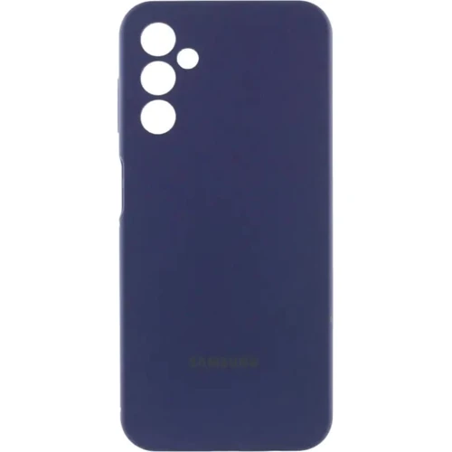 Чехол для телефонов Lakshmi Premium Silicone Case with Logo Full Camera Midnight Blue for Samsung A245 Galaxy A24 4G