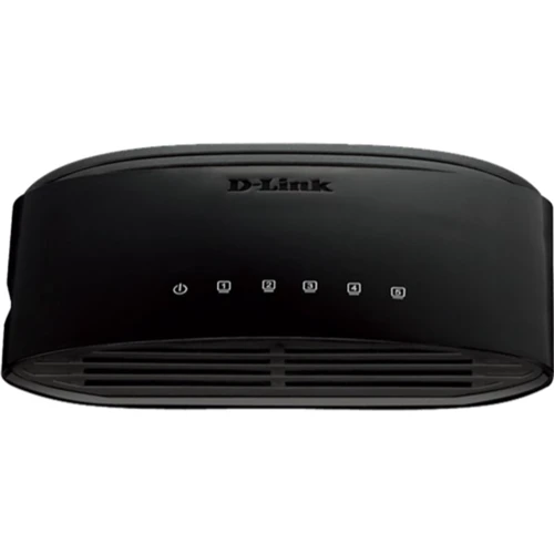 Мережевий комутатор D-Link DES-1005D/E: Порти только Fast Ethernet (10/100)