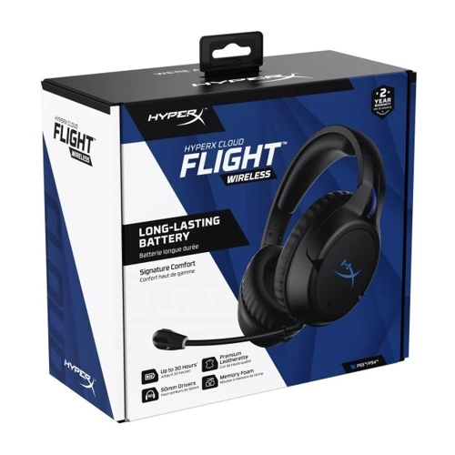Наушники HyperX Cloud Flight для PS5/PS4 WL (HHSF1-GA-BK/G / 4P5H6AA): Назначение Для Sony Playstation 4
